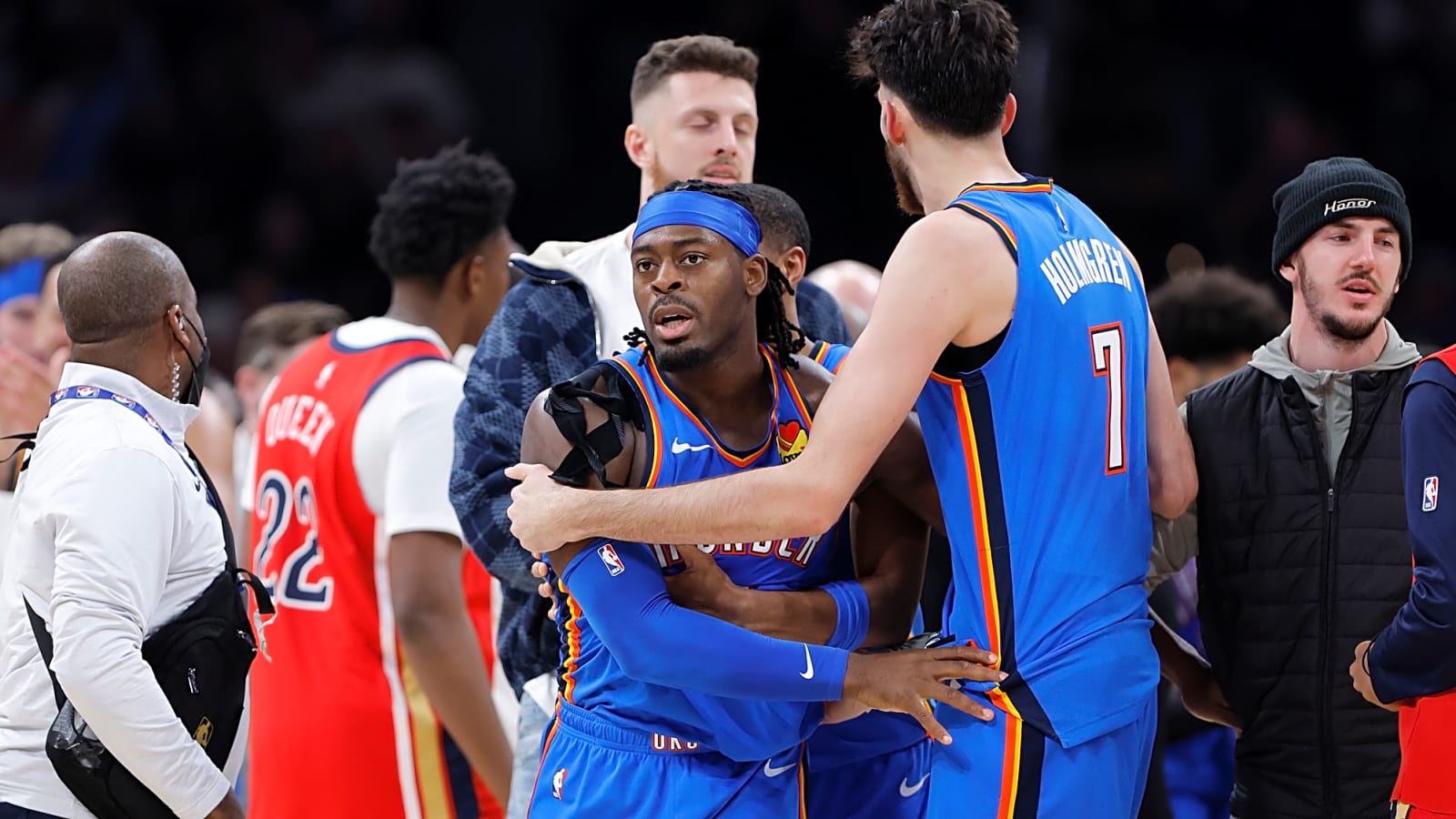 Watch: NBA fight night