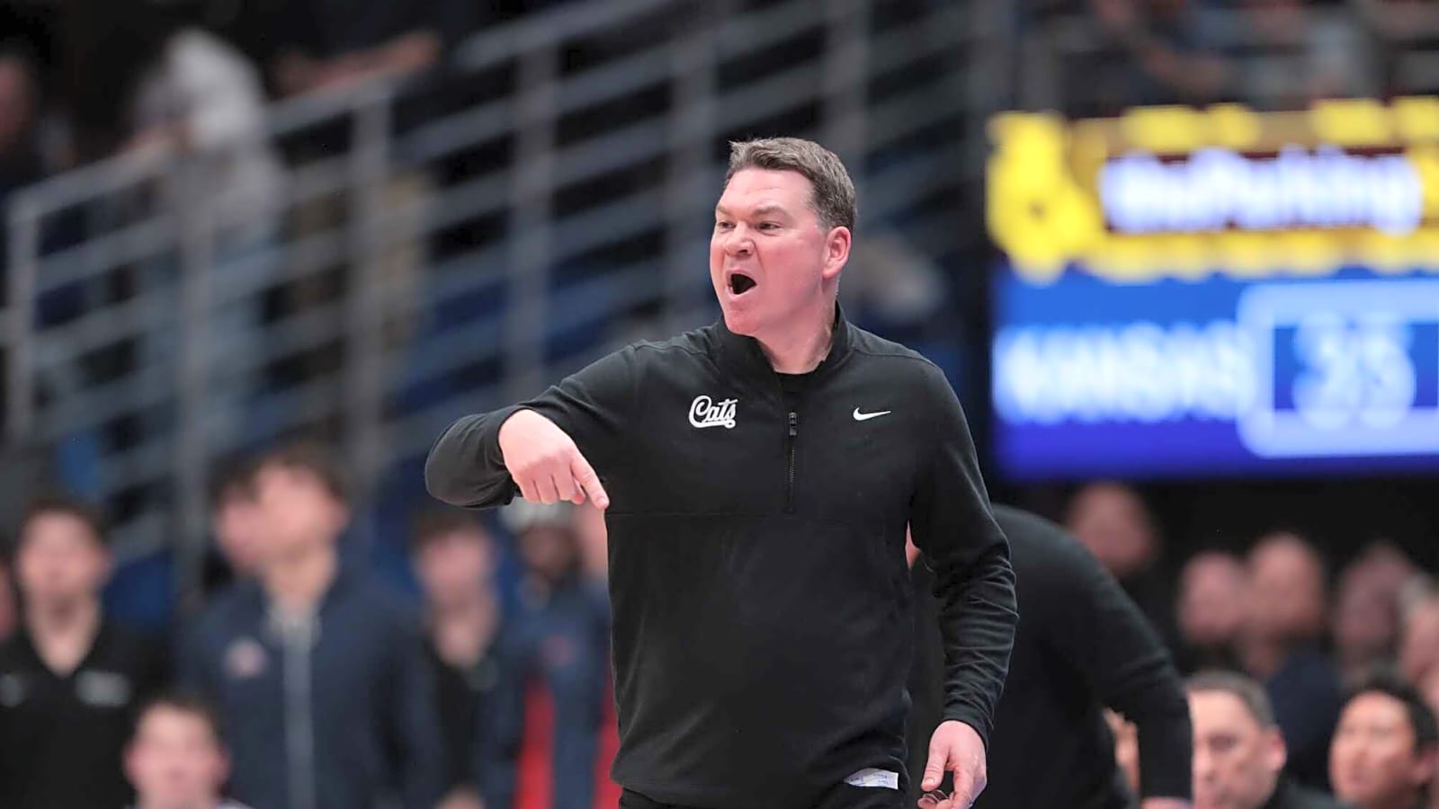 Tommy Lloyd pushes back on Darryn Peterson talk after losing to Kansas