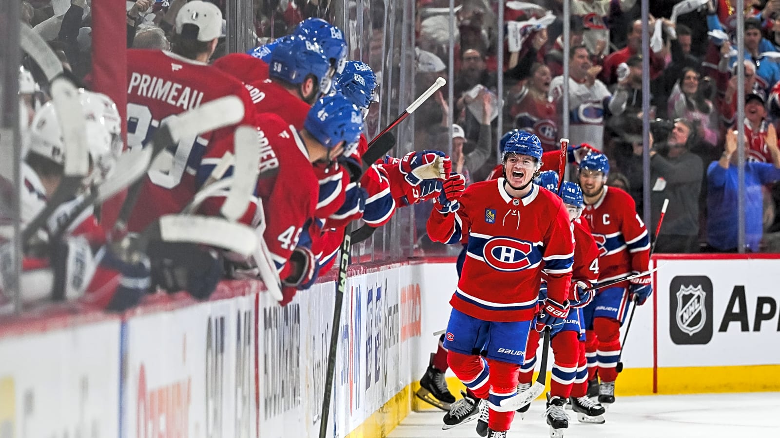 The Canadiens, one of the most active teams on the combine