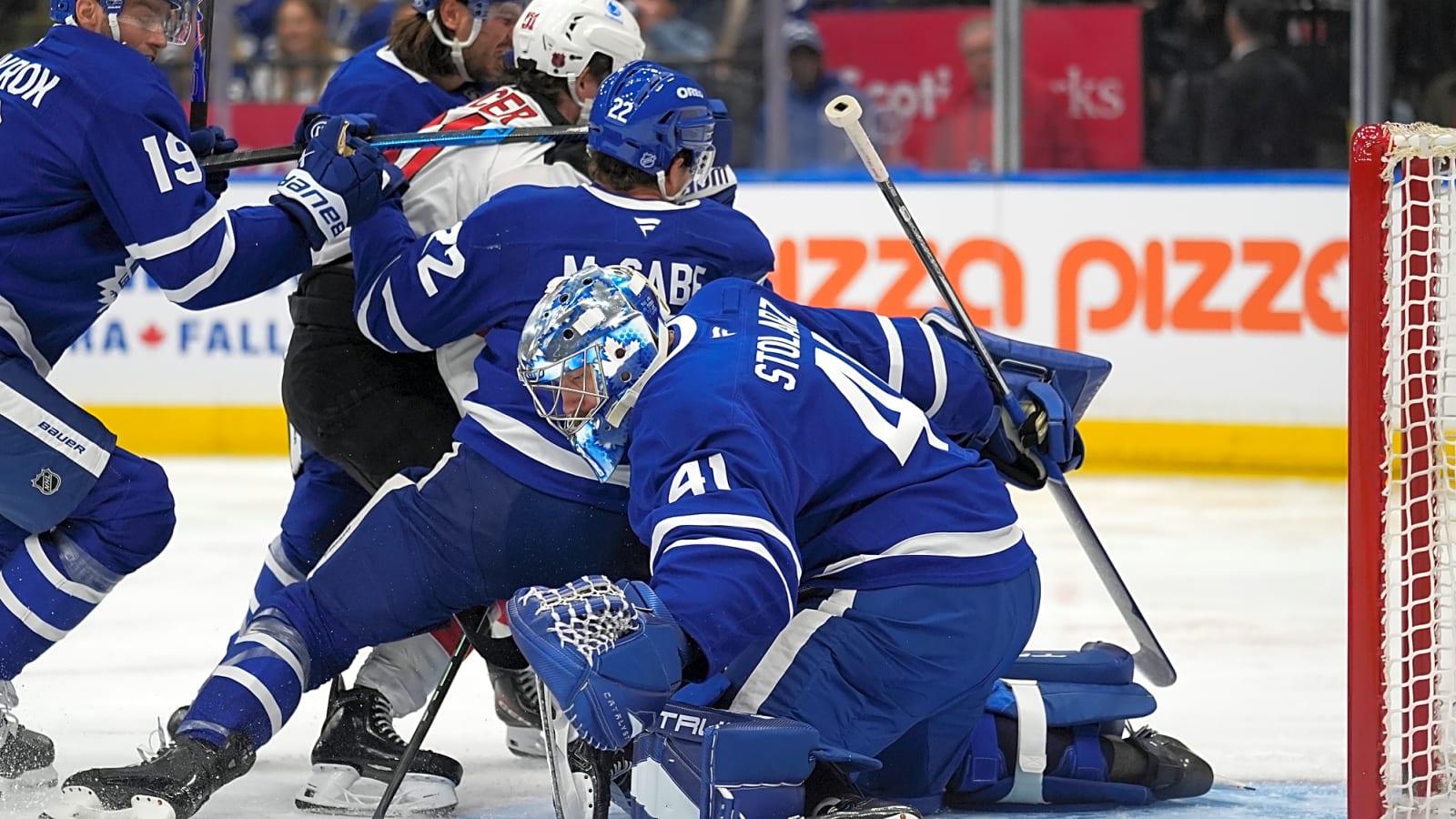 The Maple Leafs lose 5–2 against the New Jersey Devils in another deflated performance