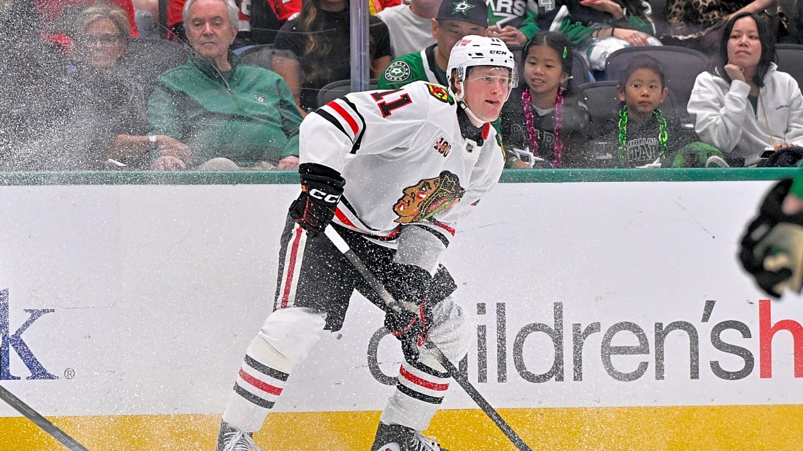 Blackhawks’ Oliver Moore Out Multiple Weeks