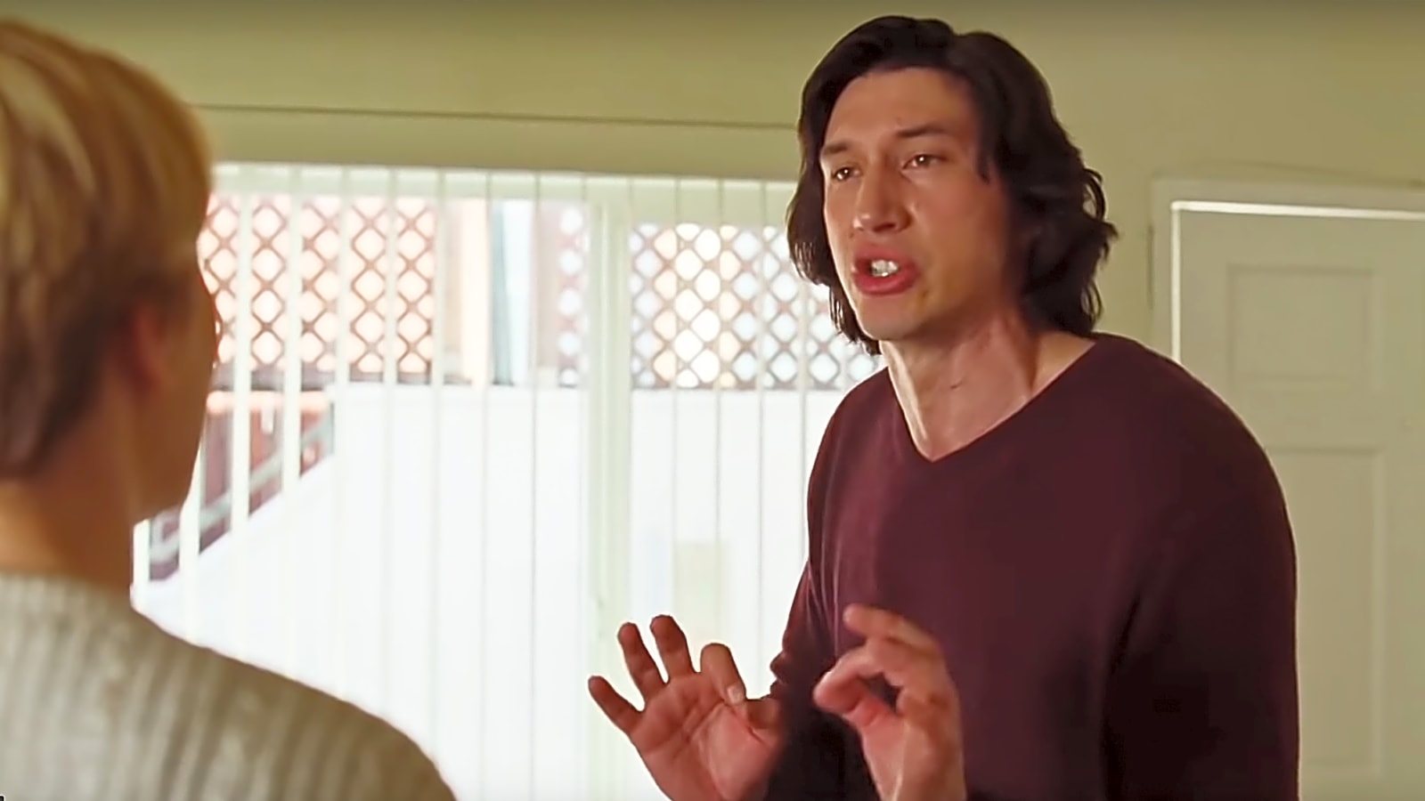 Scarlett Johansson and Adam Driver are scaring wolves
