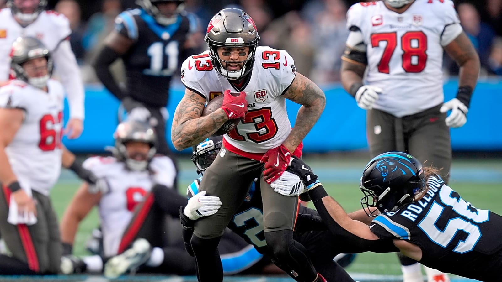 Mike Evans is leaving the Buccaneers