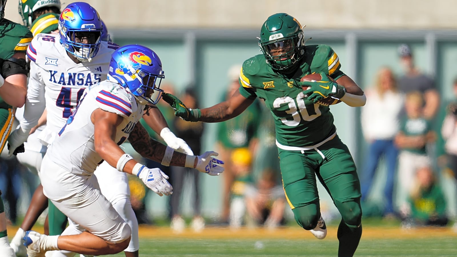 Baylor’s Bryson Washington Leads PFF’s Big 12 RB Rankings for 2025