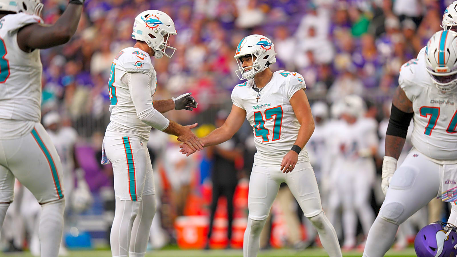 Dolphins Releasing K Riley Patterson & CB Storm Duck