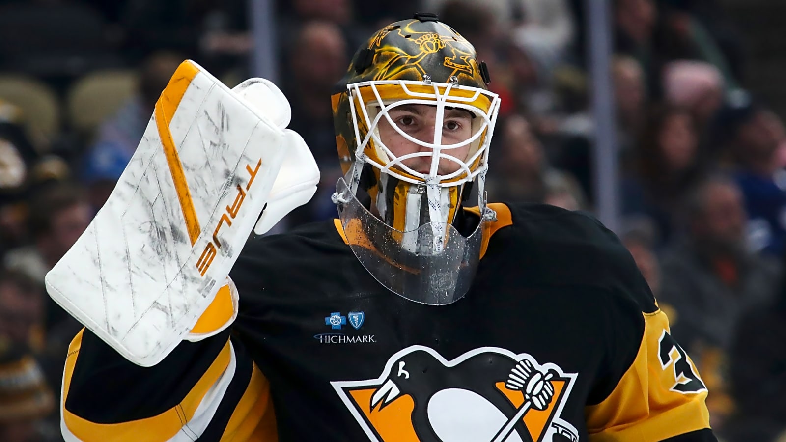 Penguins’ Joel Blomqvist out at least four weeks with lower-body injury