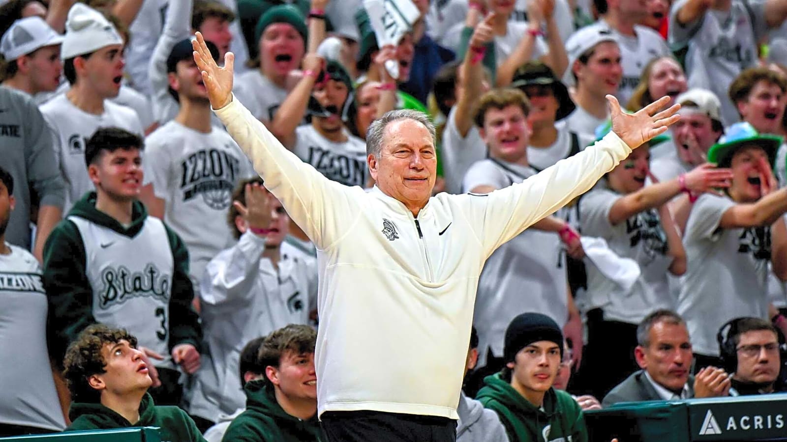 Tom Izzo had a pointed message to Michigan State star after groin-kicking incident
