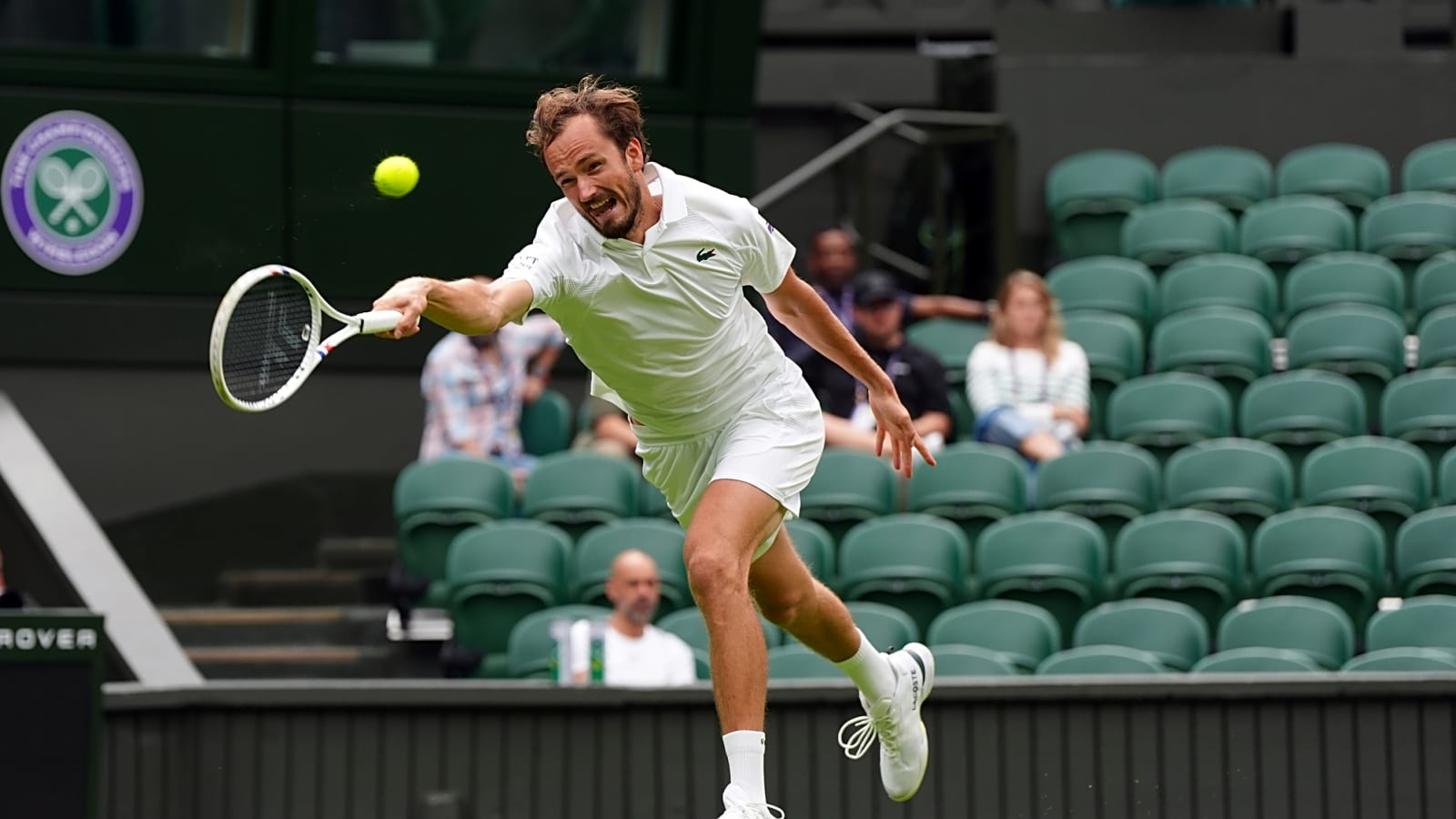 First men&#39;s Wimbledon shock dealt as Daniil Medvedev dumped out by Benjamin Bonzi