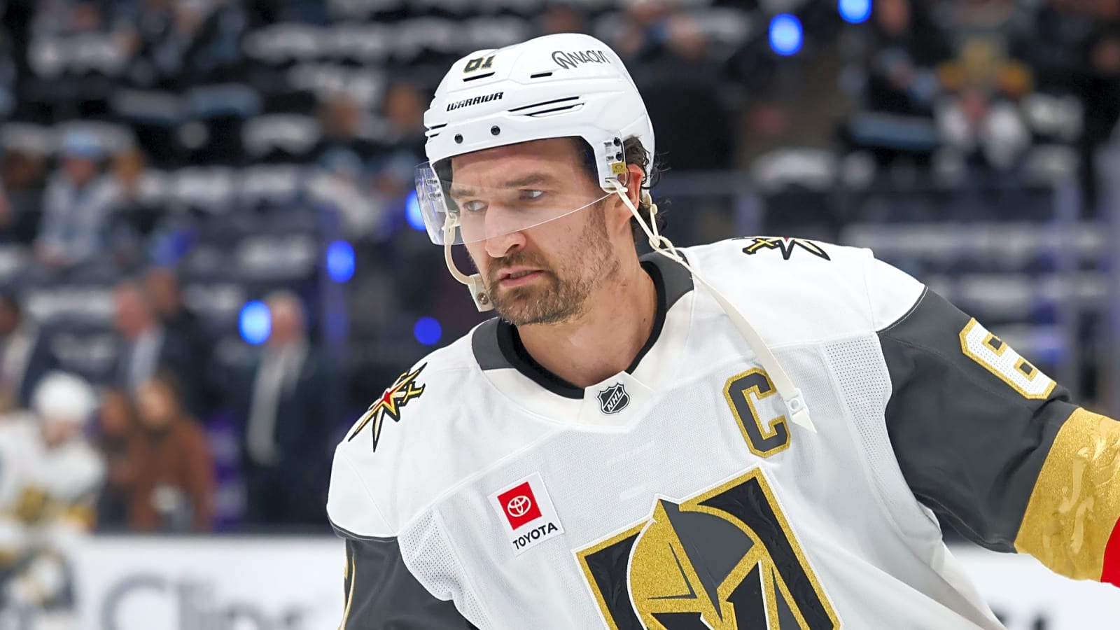Golden Knights head coach John Tortorella declines to provide update after Mark Stone skates with team's scratches