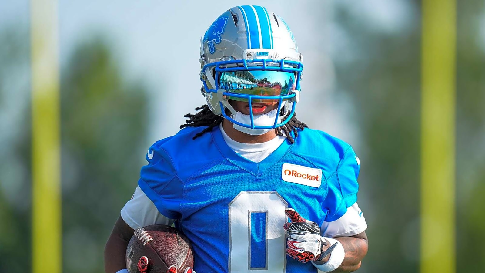 Lions Legend Barry Sanders Makes Jahmyr Gibbs, David Montgomery Themed Announcement