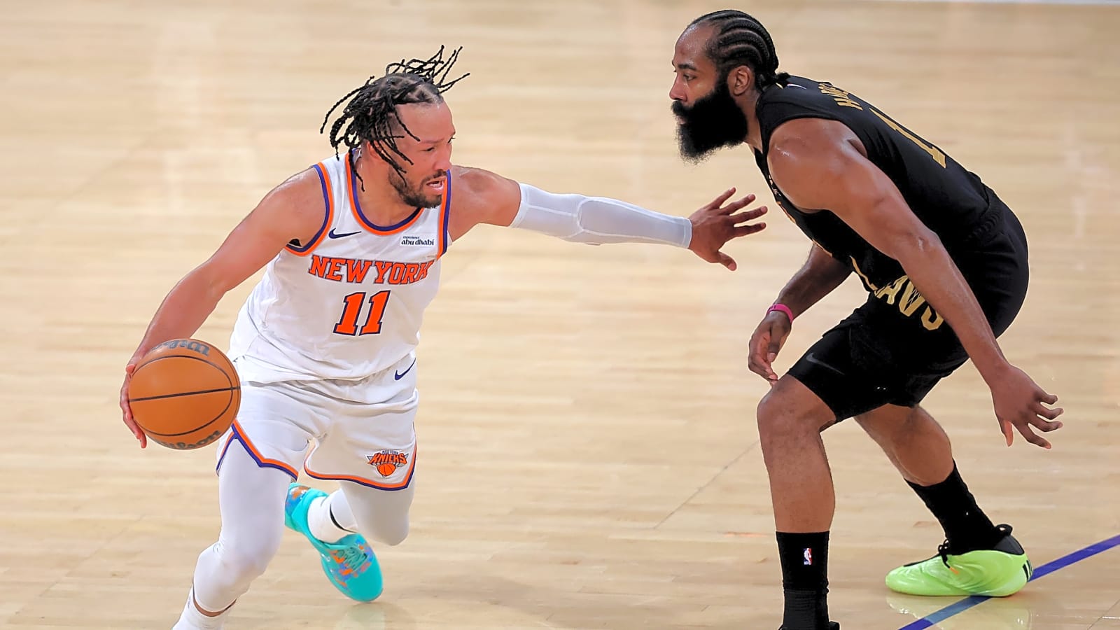 James Harden had lame comments about getting torched by Jalen Brunson