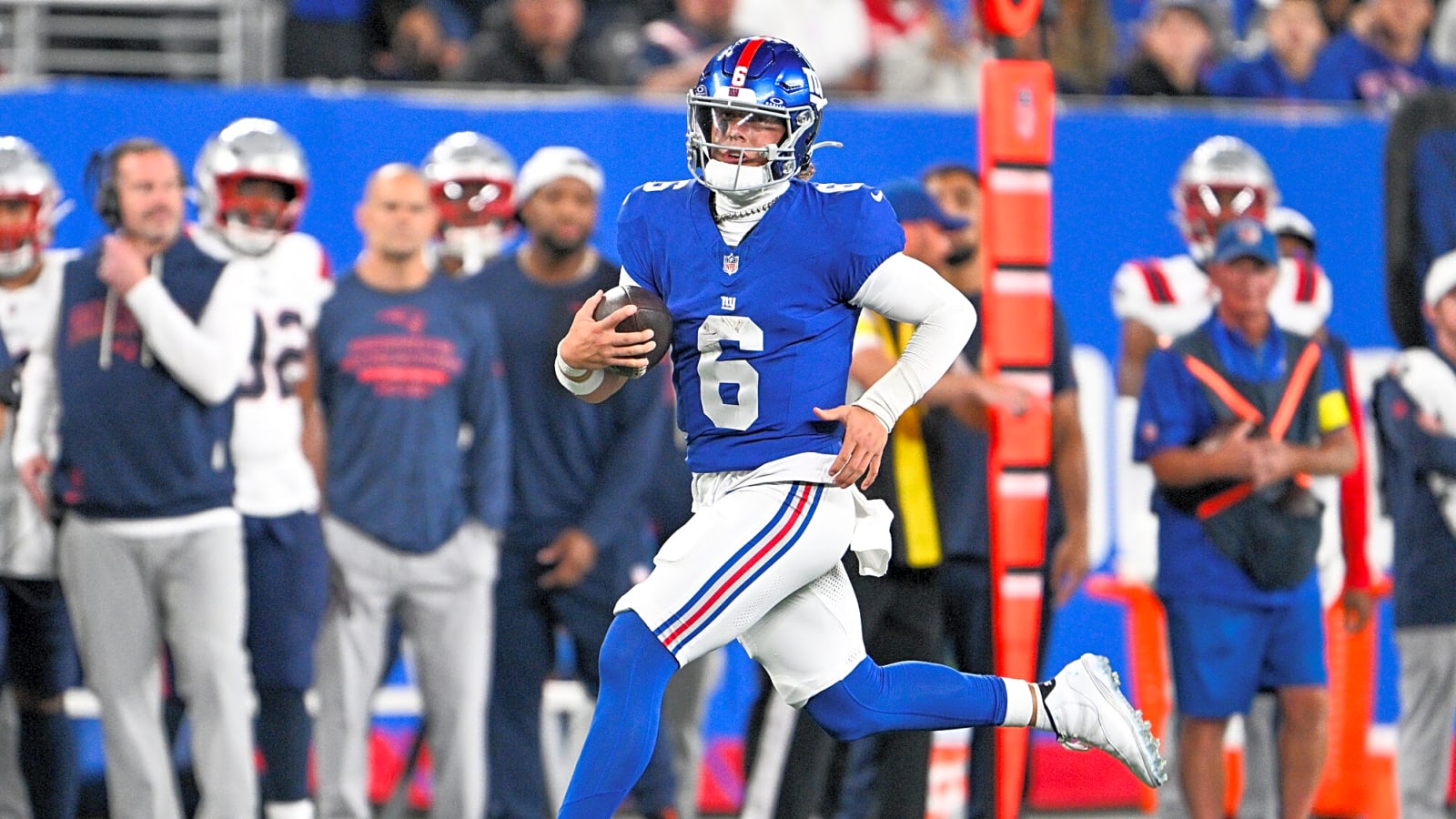 Giants First-Round QB Jaxson Dart Listed As QB2 On Unofficial Week 1 Depth Chart