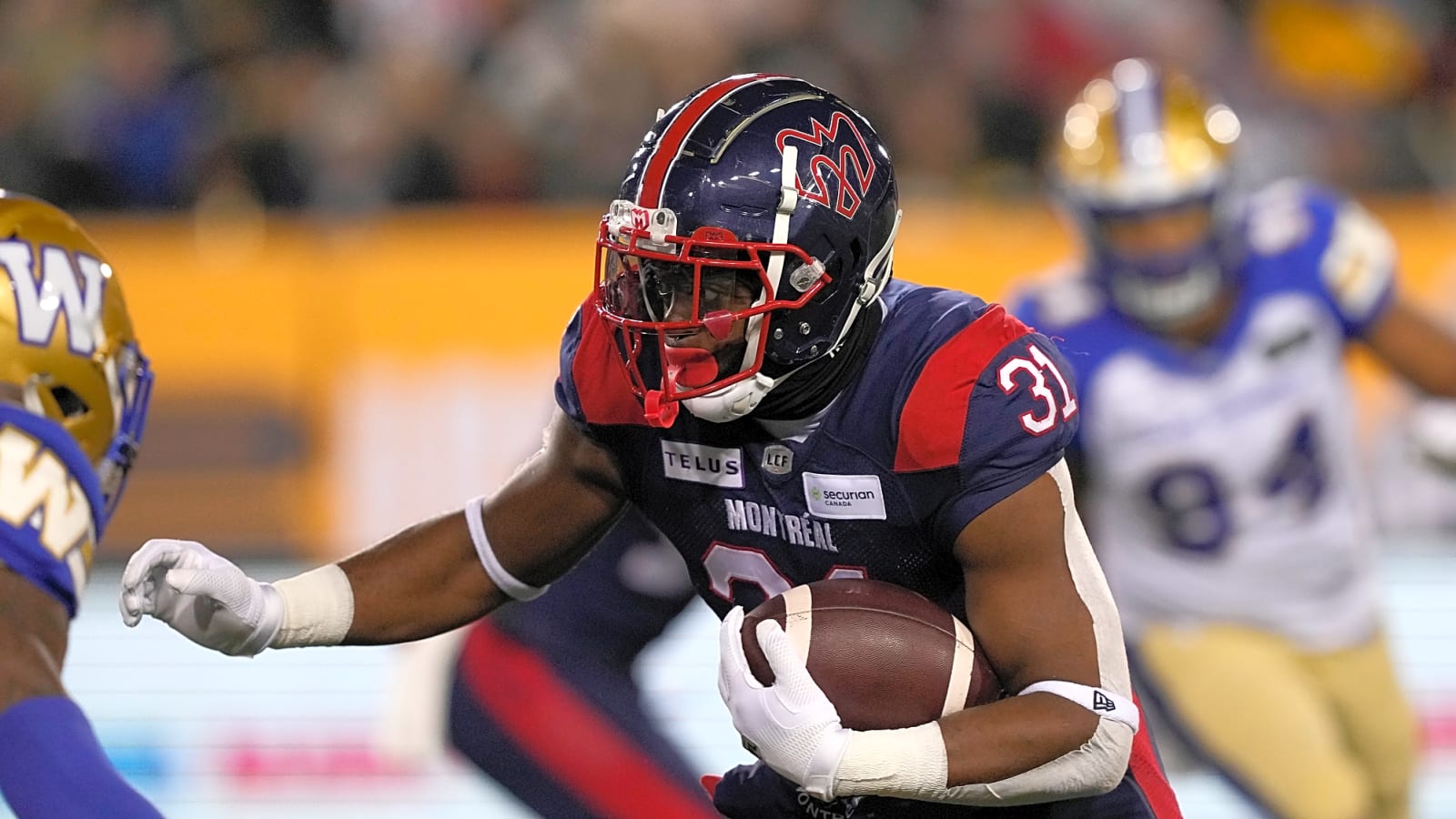 A former Alouettes running back announces his retirement