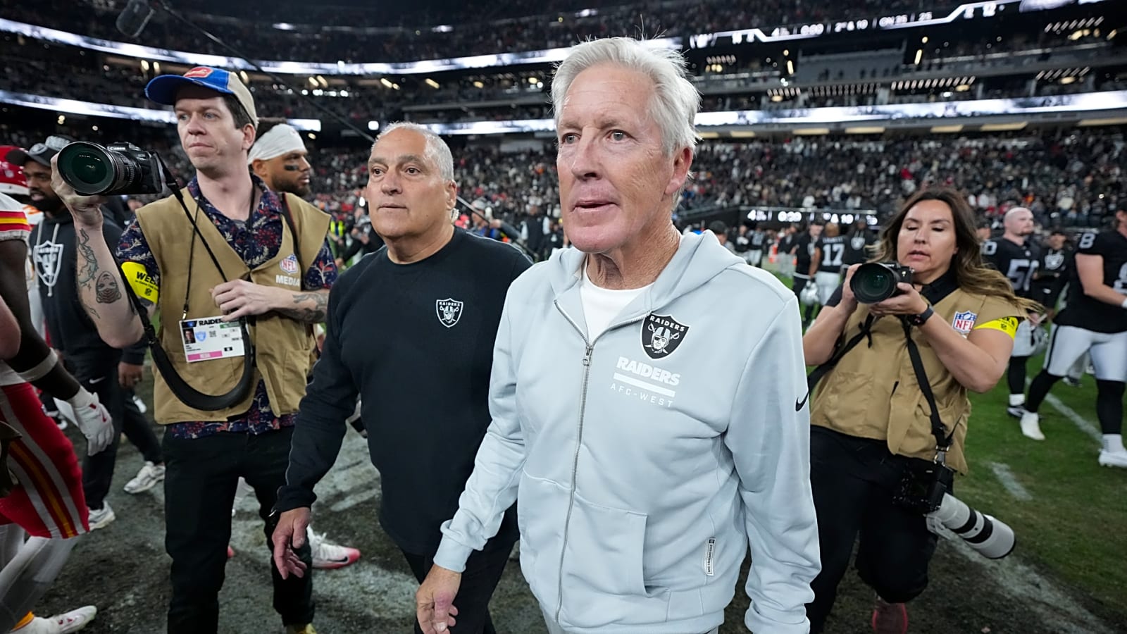 Raiders Fire HC Pete Carroll