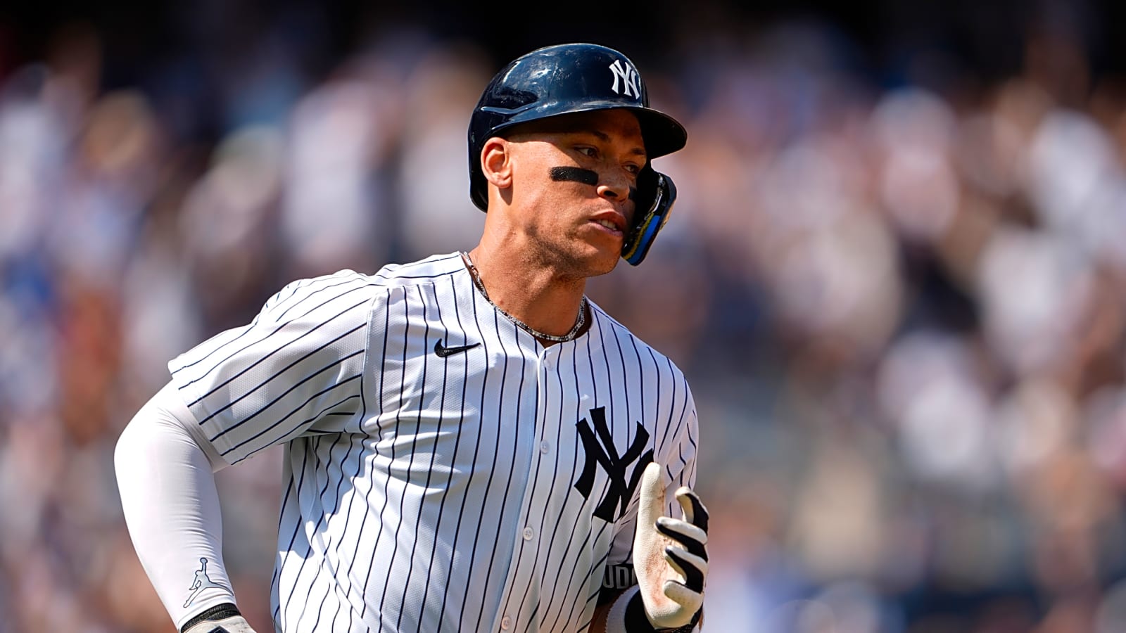 Aaron Judge had muted reaction to his home run milestone
