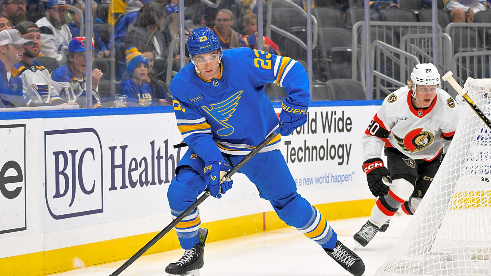 Blues reassign former first-round pick