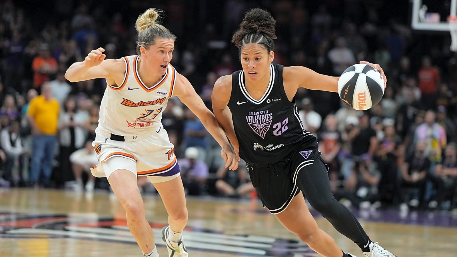 Mercury surges past Valkyries with late 18-1 run