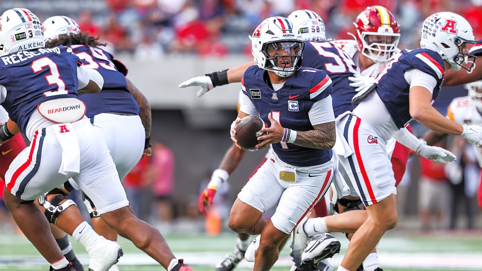 Arizona Offense to Test Texas Tech Defense
