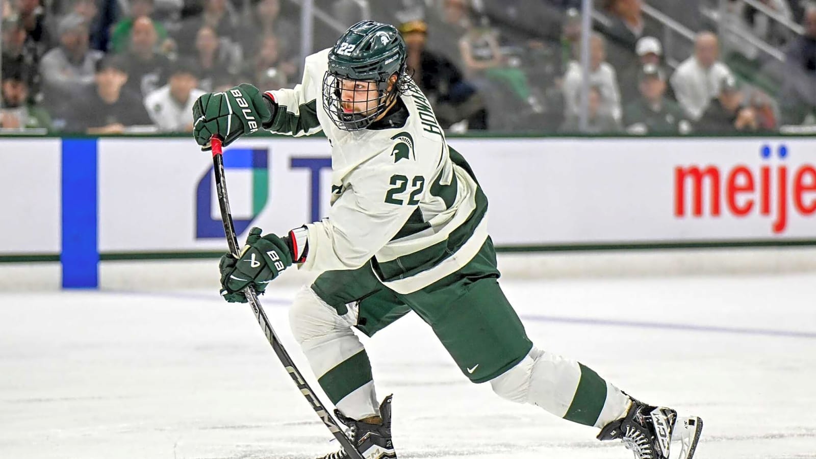 Destined to play for the Oilers: Isaac Howard played Mark Messier in a movie