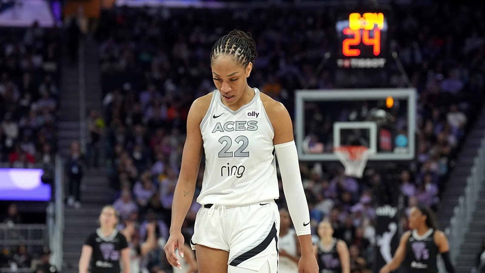 The Aces receive disappointing news before taking on Mercury