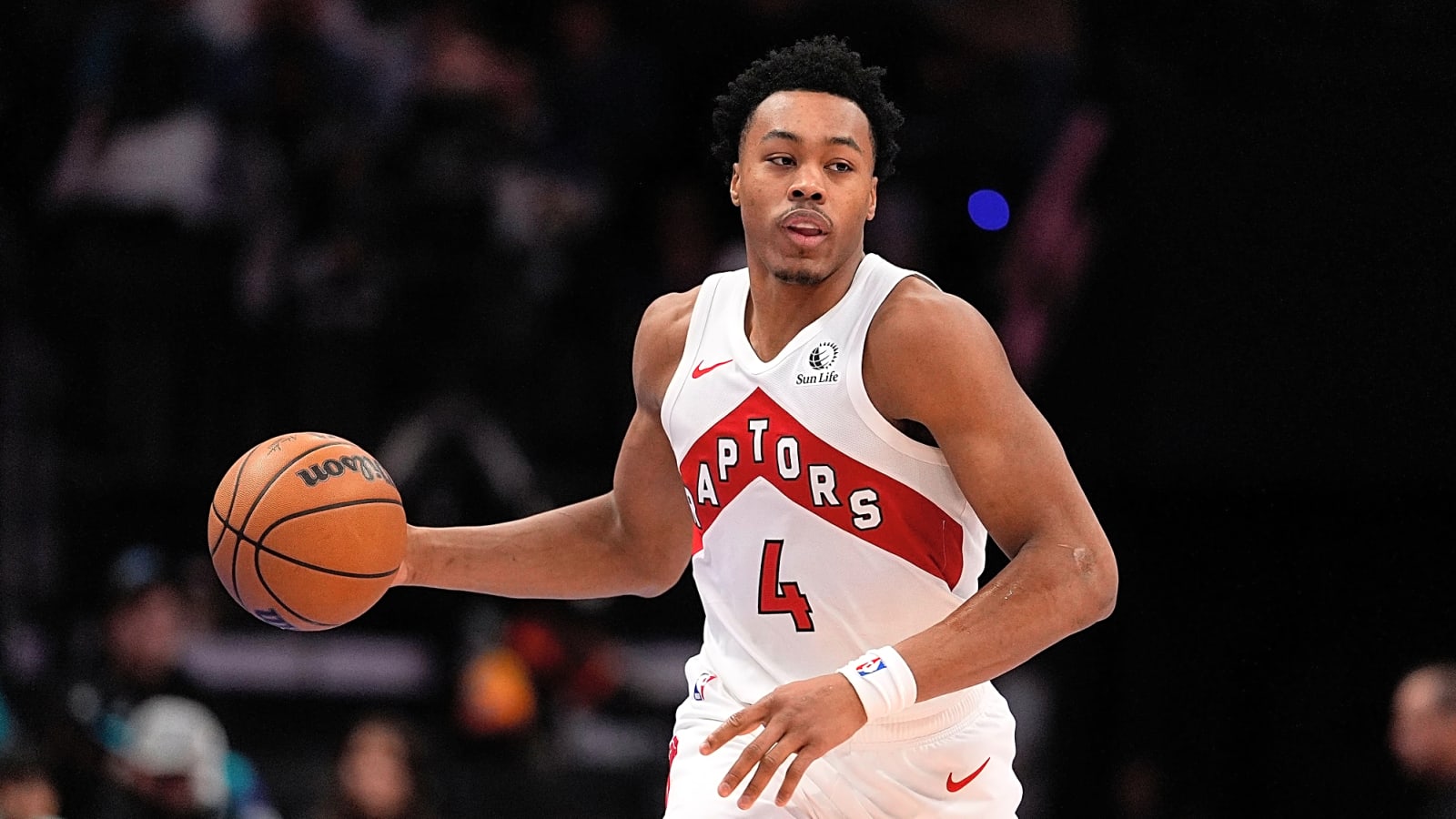 Scottie Barnes named defensive player of the month