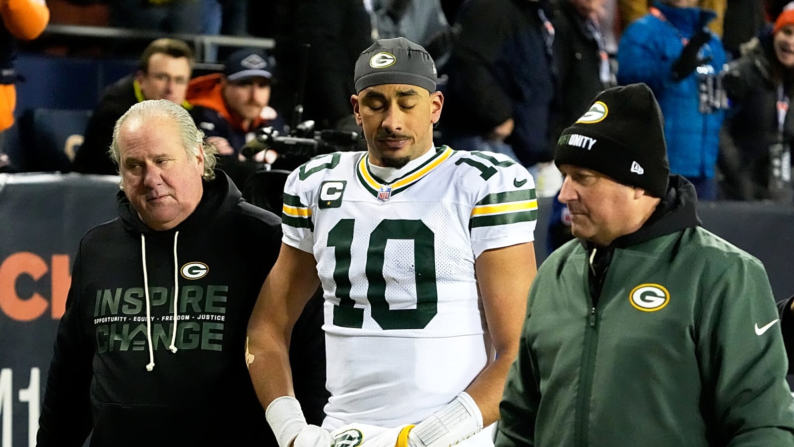 Jordan Love suffered a concussion against Bears