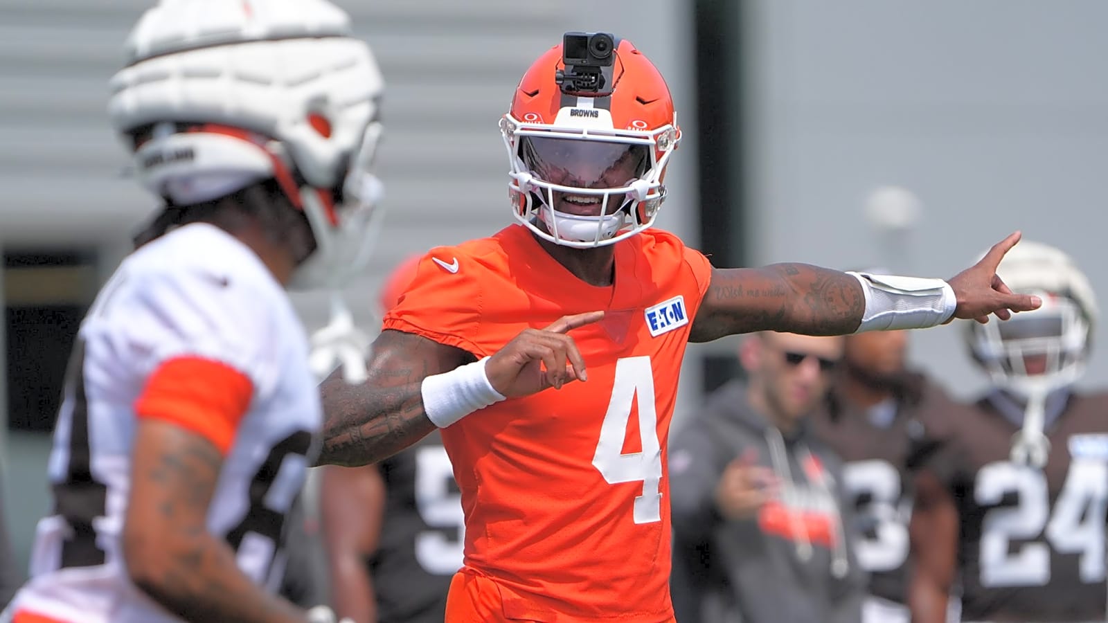 Deshaun Watson Is Struggling at Browns Training Camp