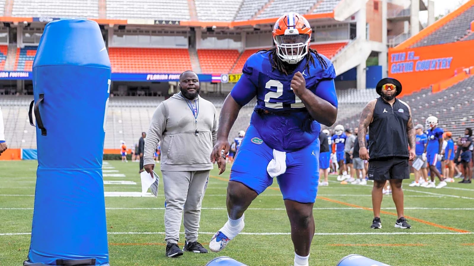 Desmond Watson Becomes Heaviest Player in NFL History