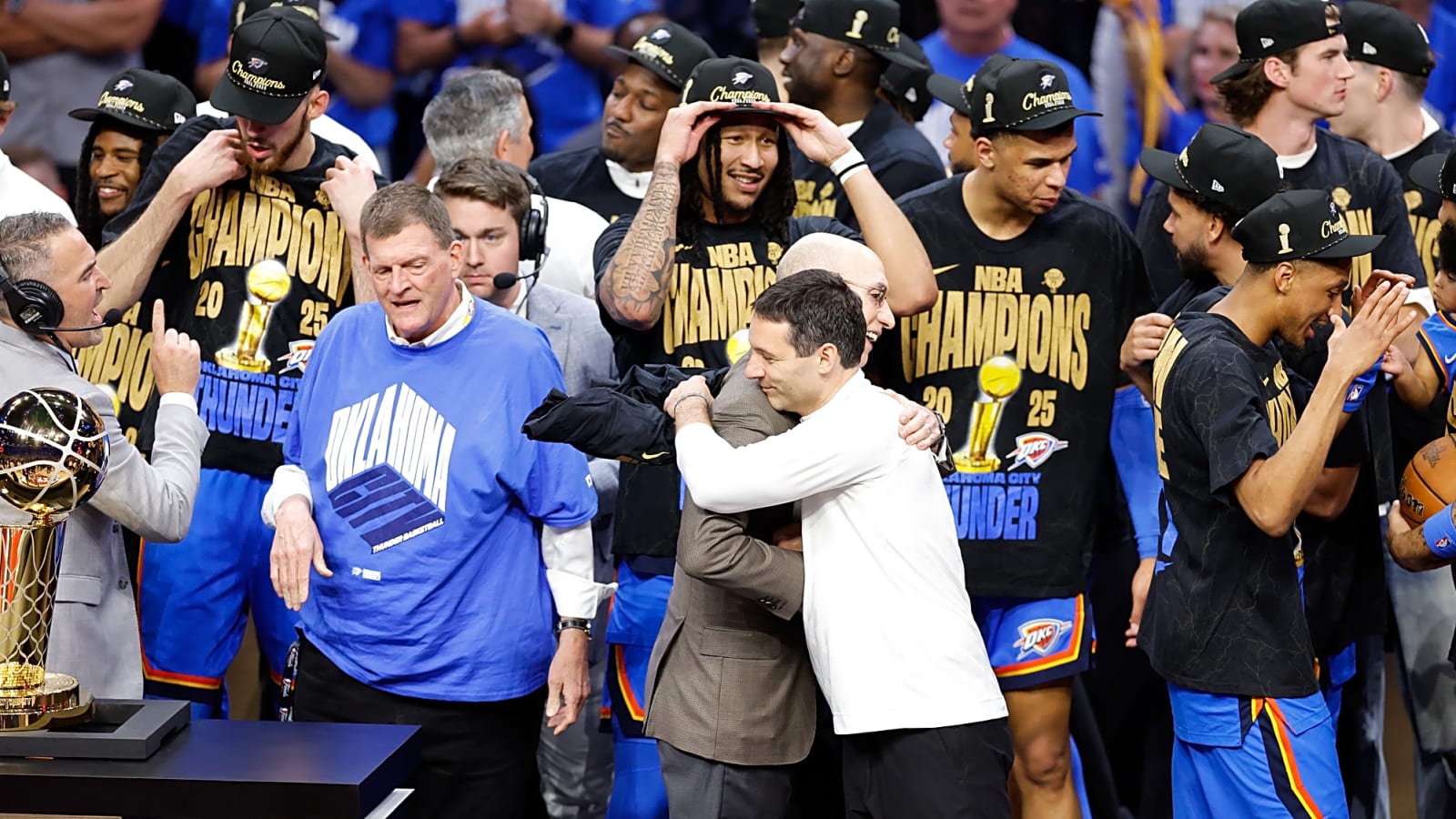 Oklahoma City Thunder win NBA championship