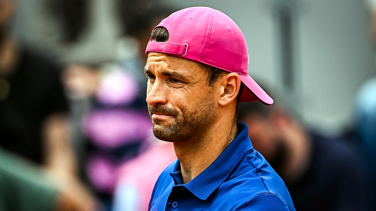 Grigor Dimitrov retires from Roland Garros with fourth straight Grand Slam mid-match retirement