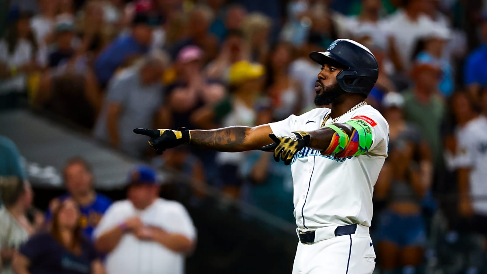 Randy Arozarena had the most passionate bat flip after his laser home run