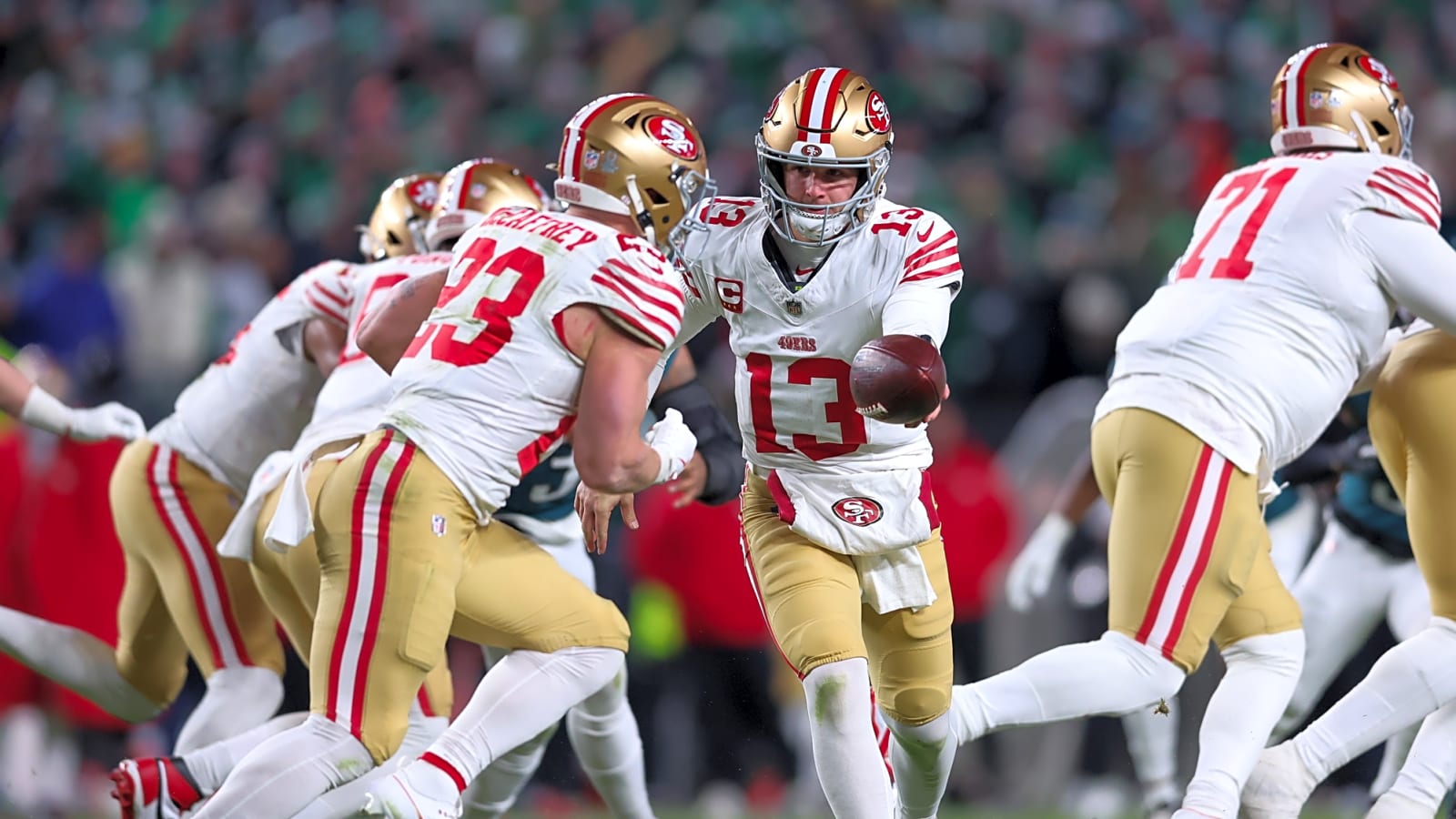49ers use late fourth quarter push to beat Eagles