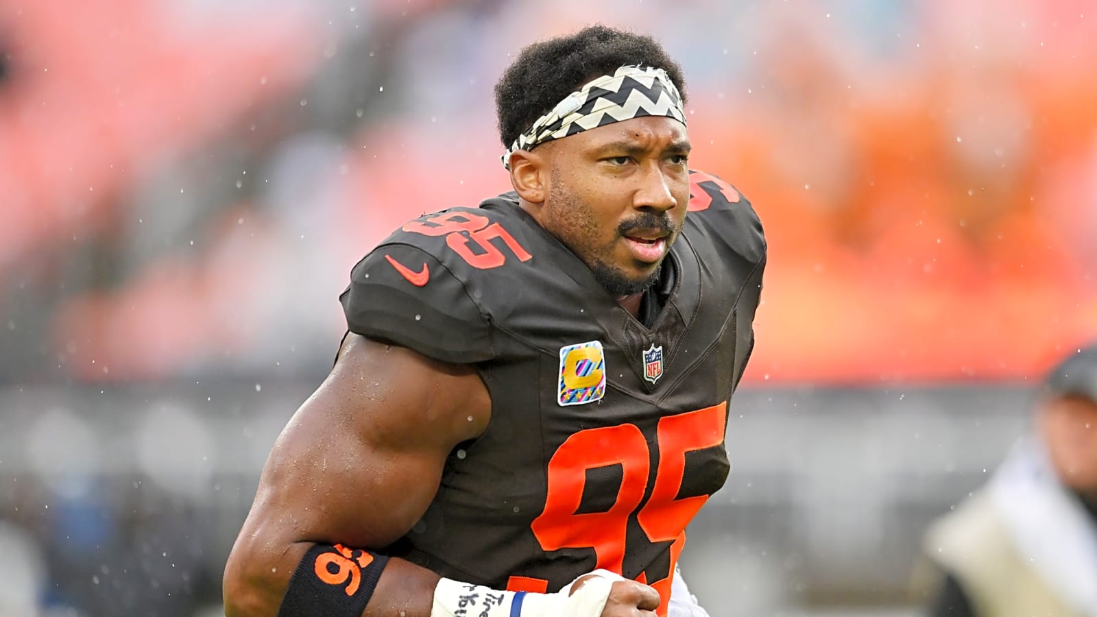 Myles Garrett reflects on controversial comments after blowout win