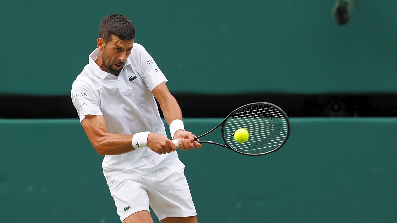 Novak Djokovic ‘Glad to Break the Curse’ About Roger Federer Who Watched Him Reach Wimbledon Quarterfinals