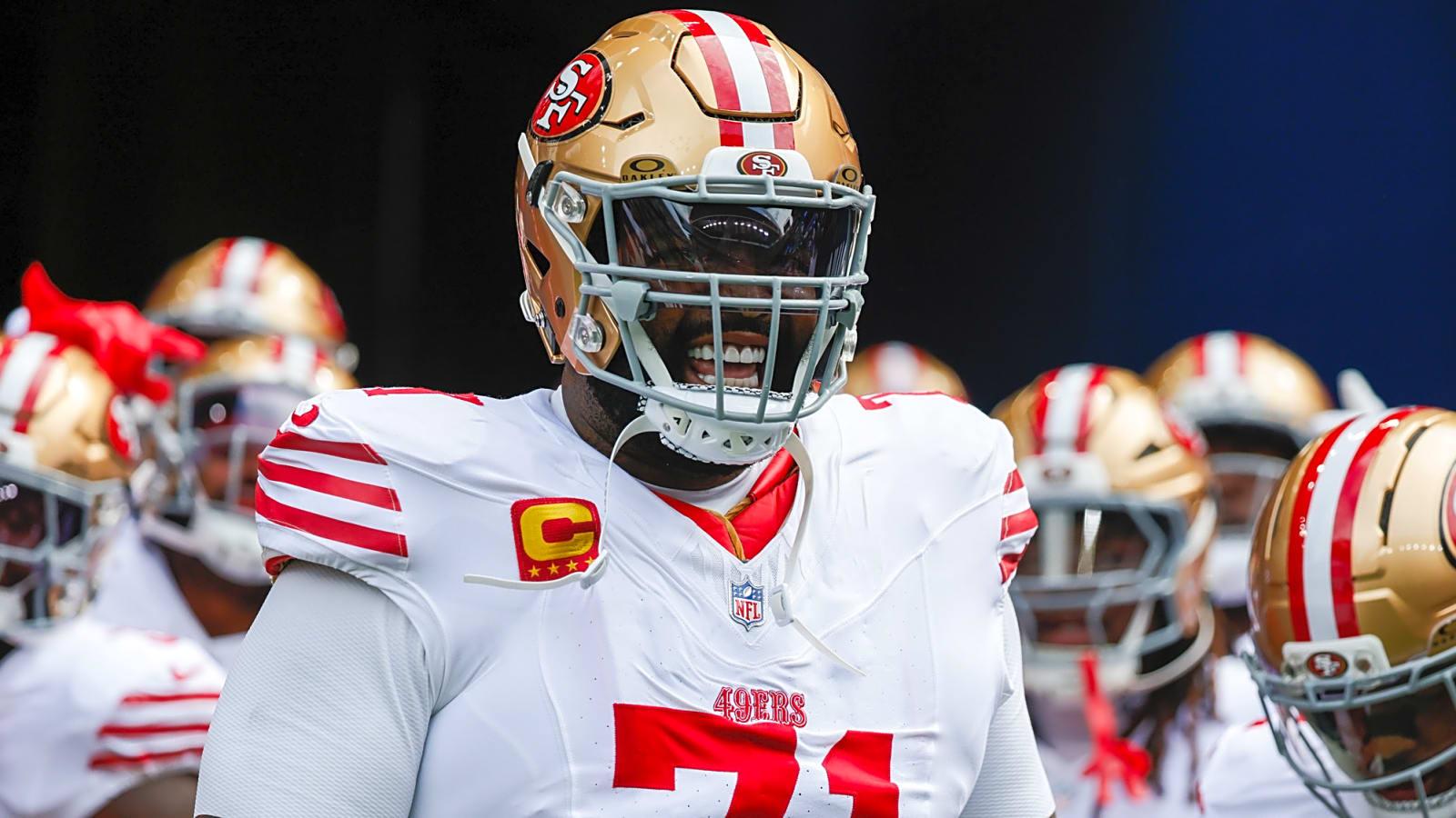 Trent Williams has set a clear price to stay with 49ers