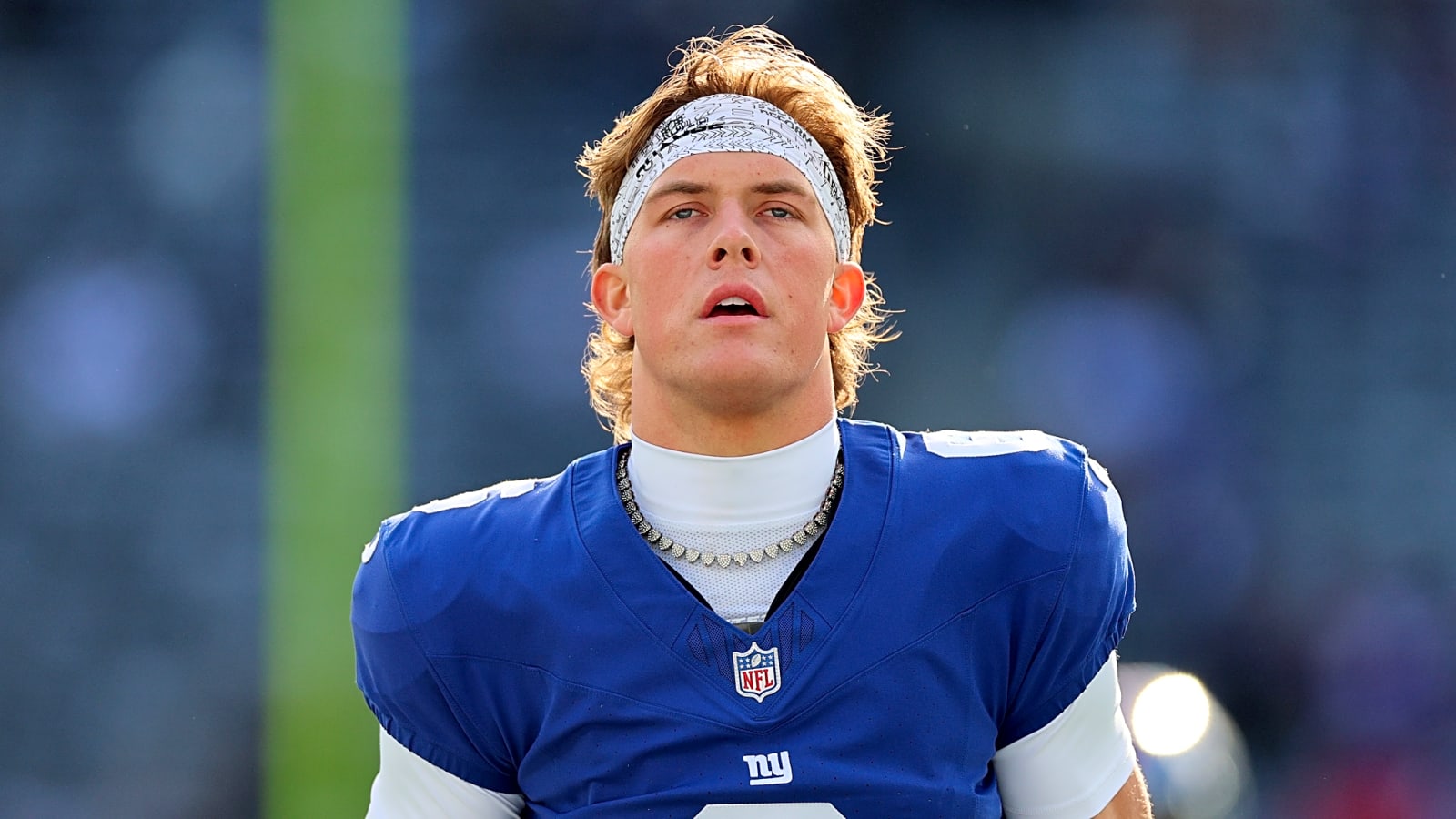 Jaxson Dart may have dropped a big hint about the Giants’ next head coach