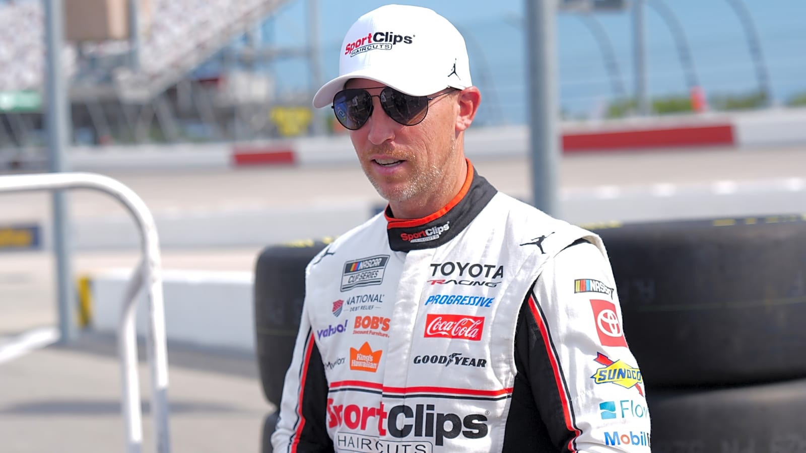 Denny Hamlin 'still in' NASCAR championship hunt after Kansas