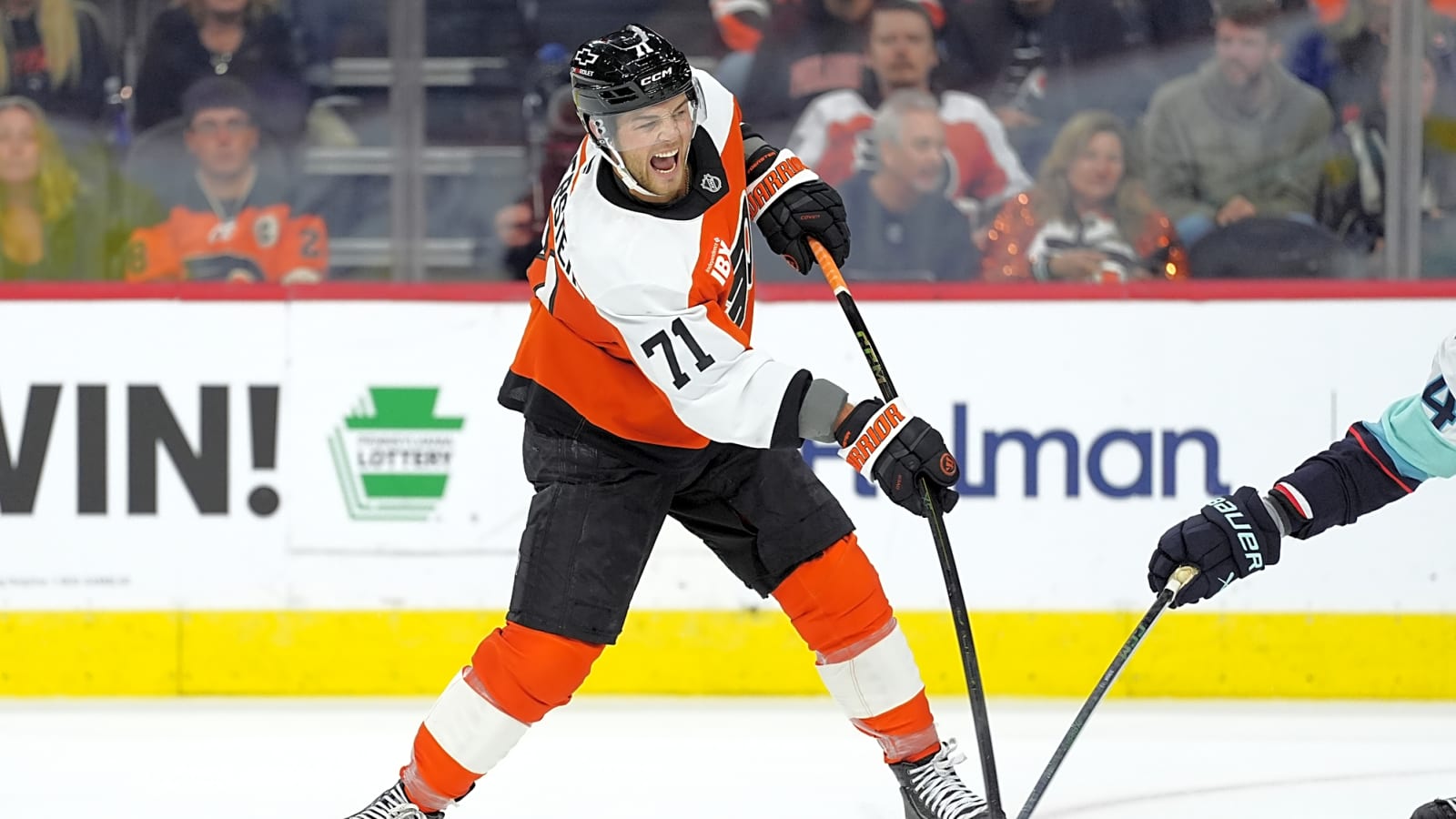 Flyers place Tyson Foerster on IR, recall Emil Andrae
