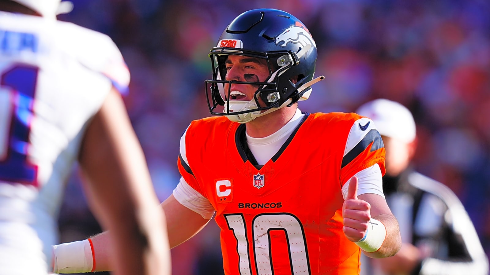Bo Nix makes an unexpected move for a Broncos touchdown vs. Bills