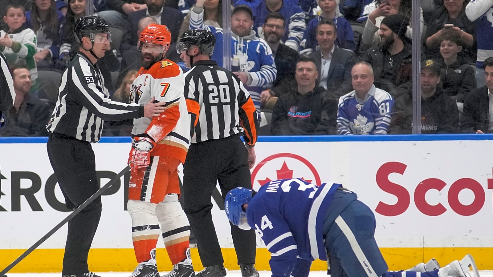 Radko Gudas Given Hearing for Kneeing Auston Matthews