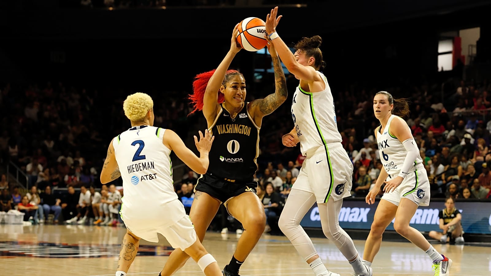 WNBA: Minnesota Lynx at Washington Mystics – Notes From the Office