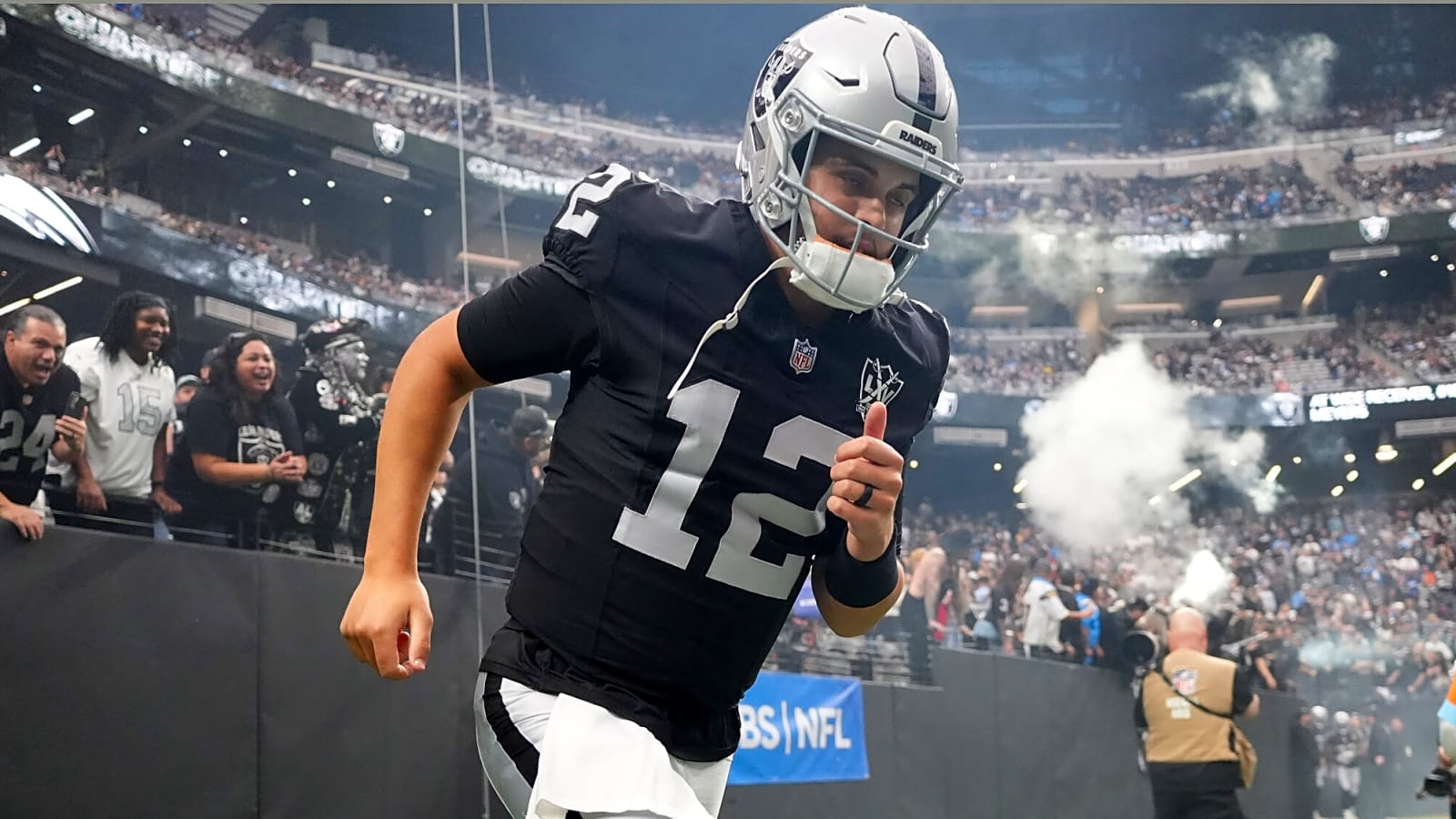 Are Raiders open to trading Aidan O'Connell?