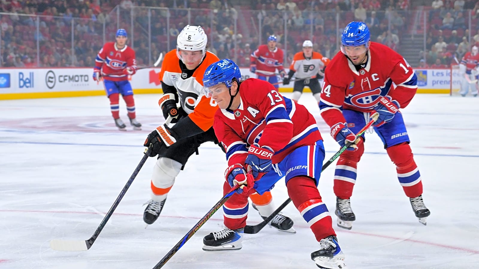 Top Line Dominates in Habs Win