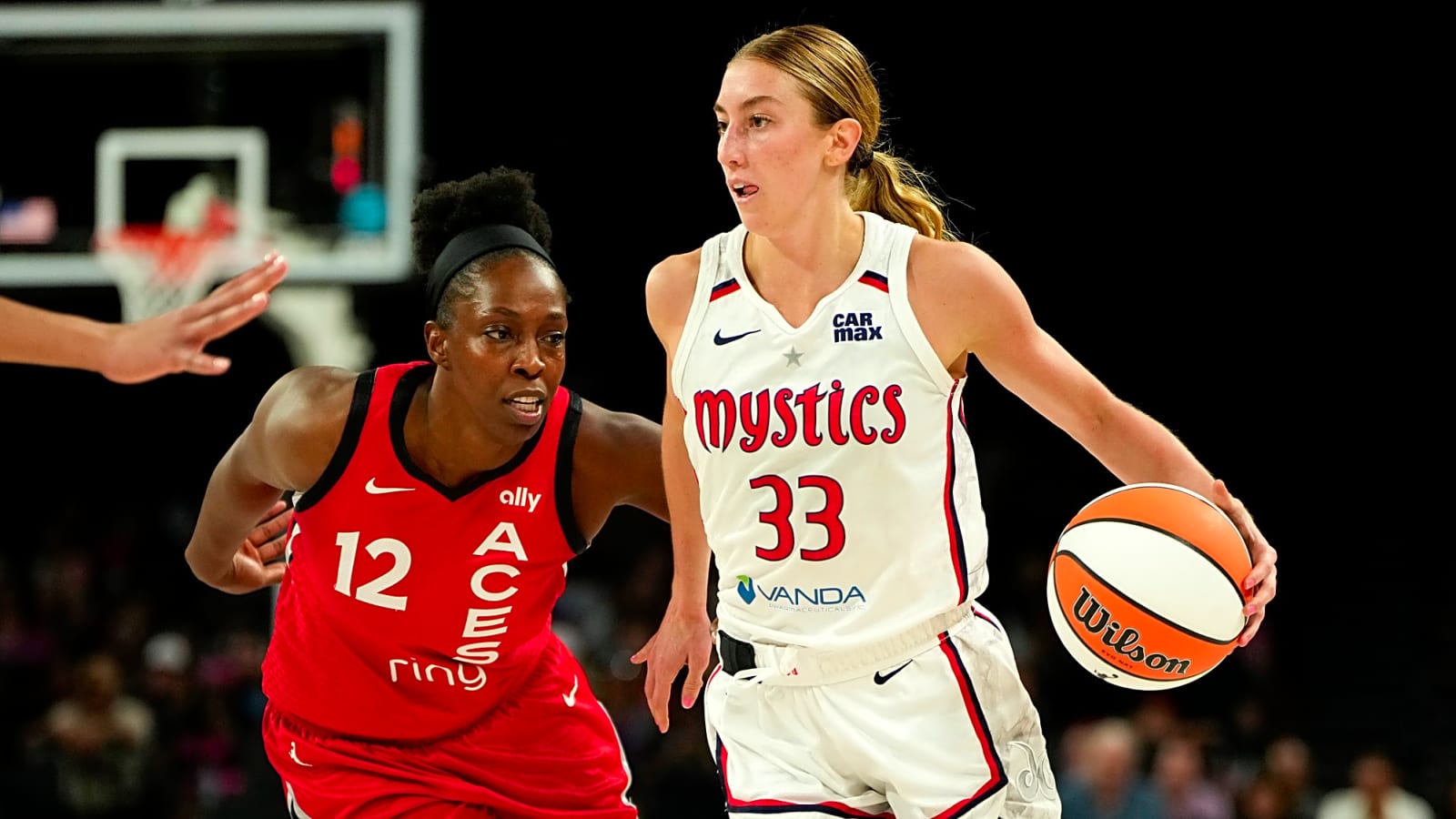Aces drop to 7-8 on the season with a 94-93 loss to Washington