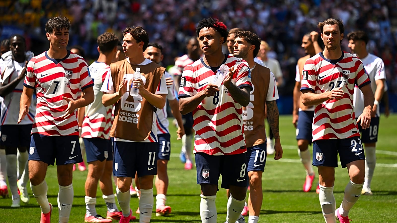 USMNT Sings 'Take Me Home, Country Roads' With Crowd