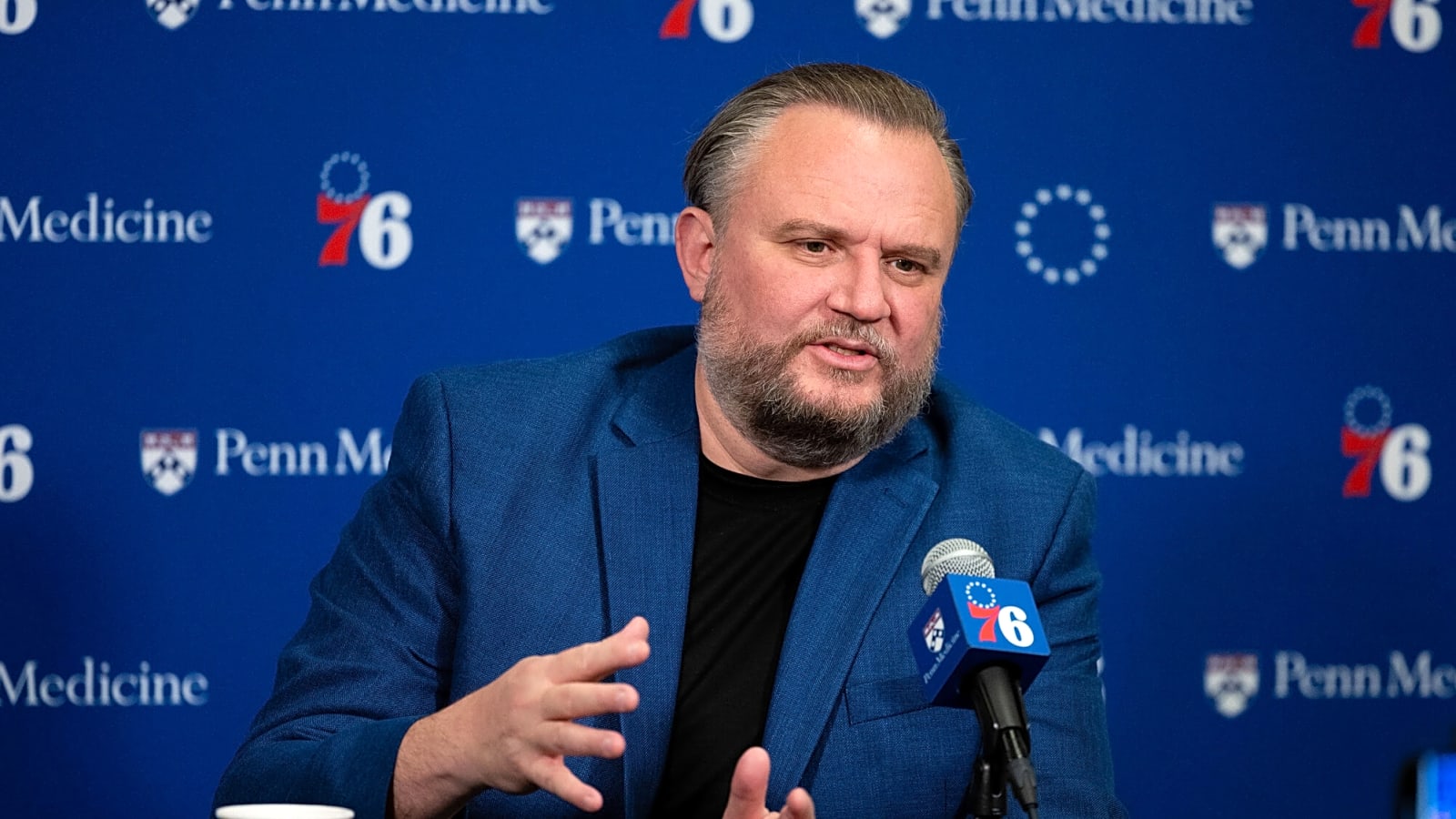 Sixers’ Daryl Morey discusses Joel Embiid's recovery, VJ Edgecombe pick