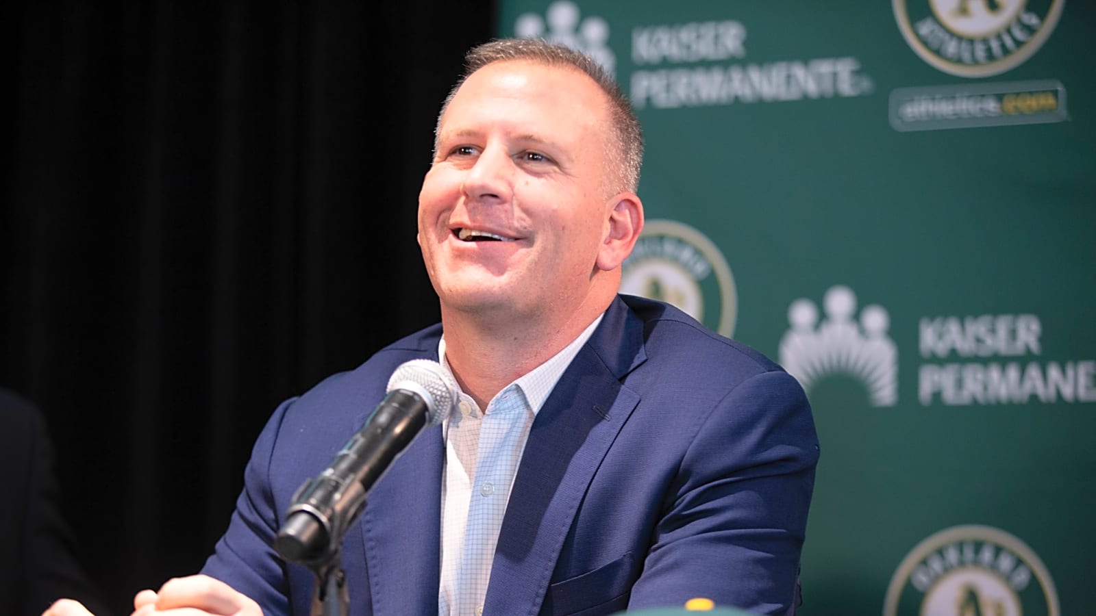 Athletics, General Manager David Forst Discussing New Contract