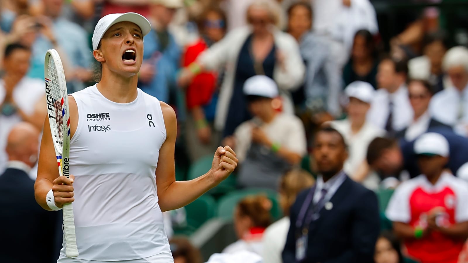 'You should try it': Iga Swiatek shares favourite meal including strawberry and pasta after Wimbledon third-round win