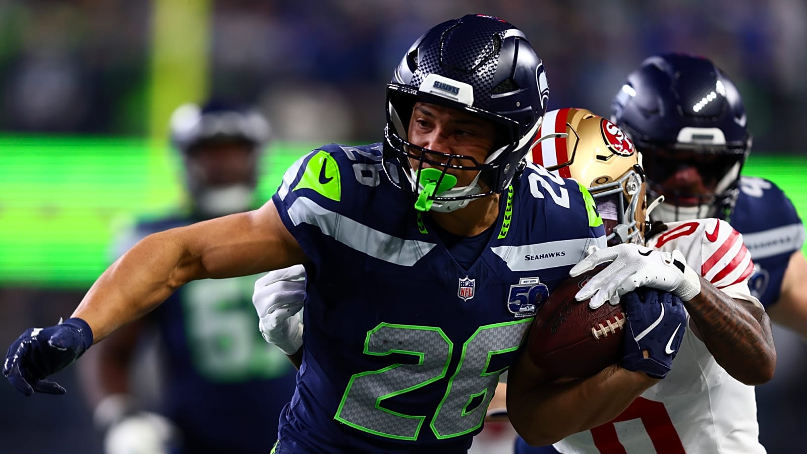 Seahawks RB Zach Charbonnet Suffers ACL Tear