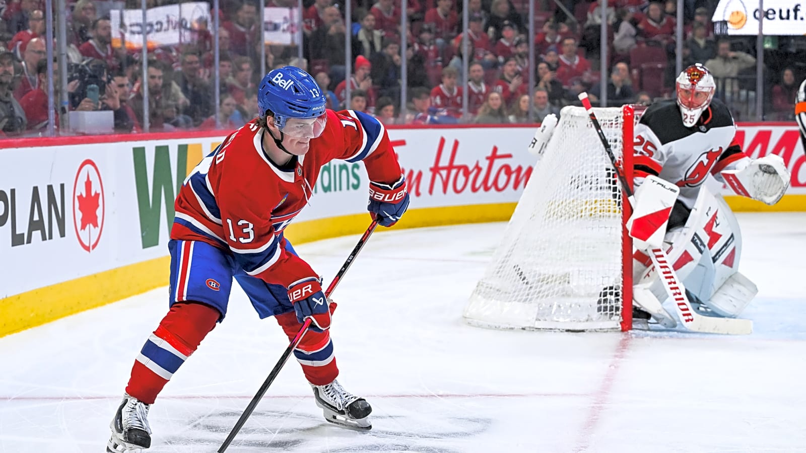 'Shut up': We wonder if Cole Caufield was addressing the crowd